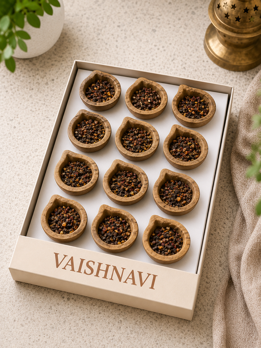 aishnavi Premium Sambrani Cups (Pack of 3) | 36 Natural Dhoop Cups | Long Lasting Fragrance | Chemical-Free | Handcrafted | Ideal for Pooja, Meditation, Yoga & Home Air Purification
